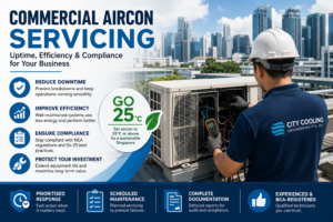 Commercial Servicing by City Cooling SG